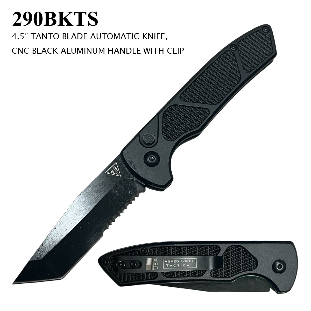 AUTOMATIC KNIFE BLACK